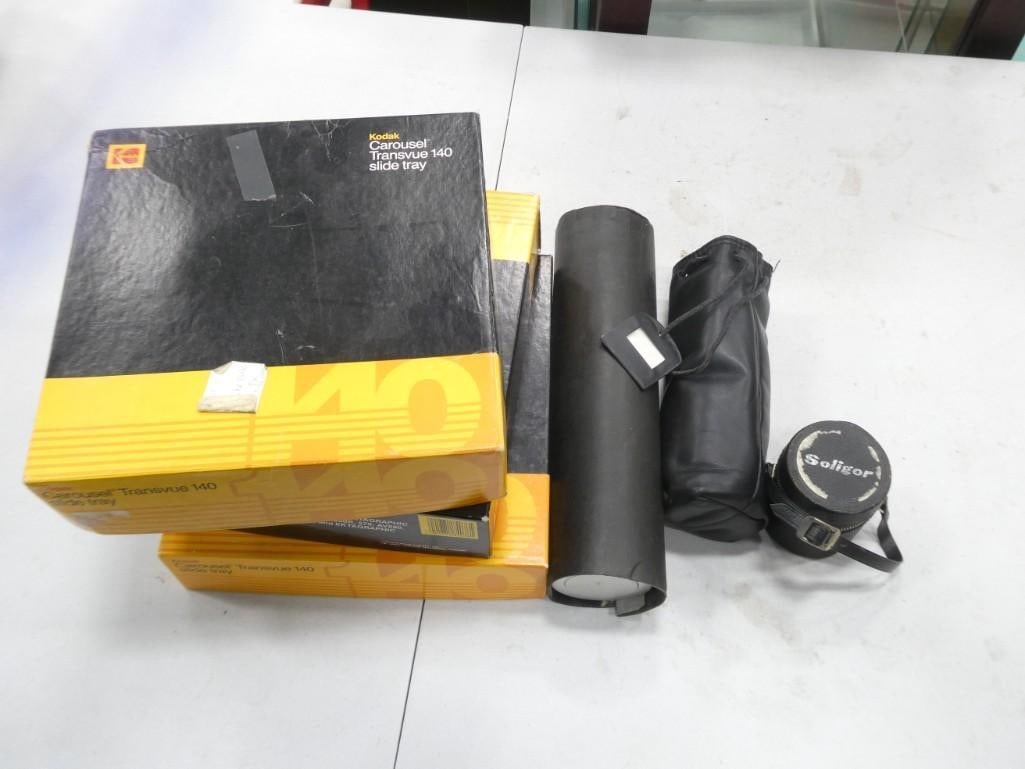 Camera Lenses and some Kodak Slide Carousels Soligor Miranda F=250 M.M 1:4.5 (1 of 13)