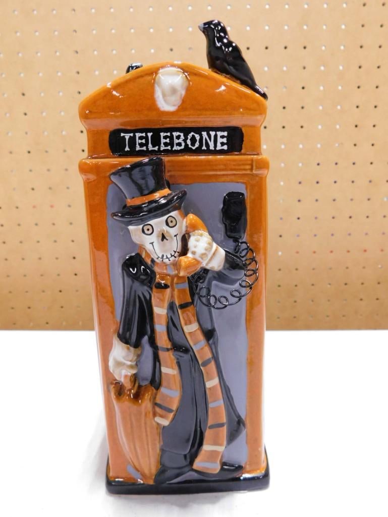 Yankee Candle Boney Bunch Telebone Halloween Candle Holder Decoration 2015 in Original Box (1 of 6)