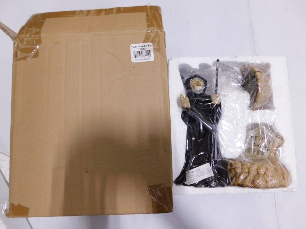 2011 Yankee Candle Boney Bunch Hang BB Grim Halloween Candle Holder Decoration (1 of 5)