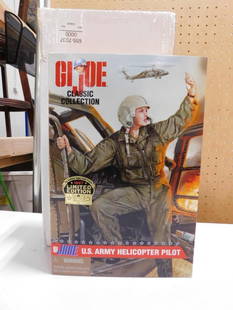 Vtg 1997 GI Jane U.S. Army Helicopter Pilot 12" LE Action Figure NIB: Vintage 1997 GI Jane US Army Helicopter Pilot 12&#34; Limited Edition Action Figure New in Box. Rare red hair, new in box with shipper. Hasbro 1997.