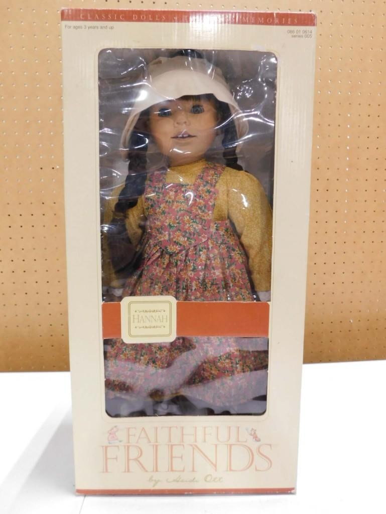 Vtg 1996 Heidi Ott Faithful Friends Hannah 18" Doll NIB (1 of 4)