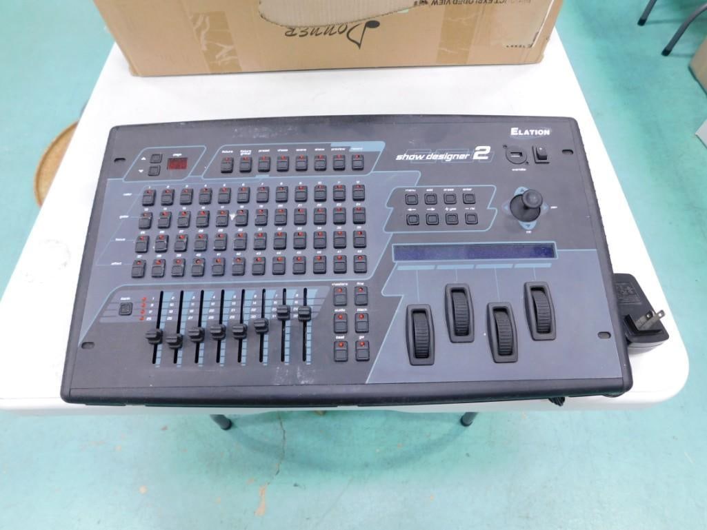 Elation Show Designer 2 Lighting Controller: Elation Show Designer 2 Lighting Controller Condition: untested