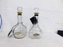 2 Jack Daniels Liquor Decanters EMPTY