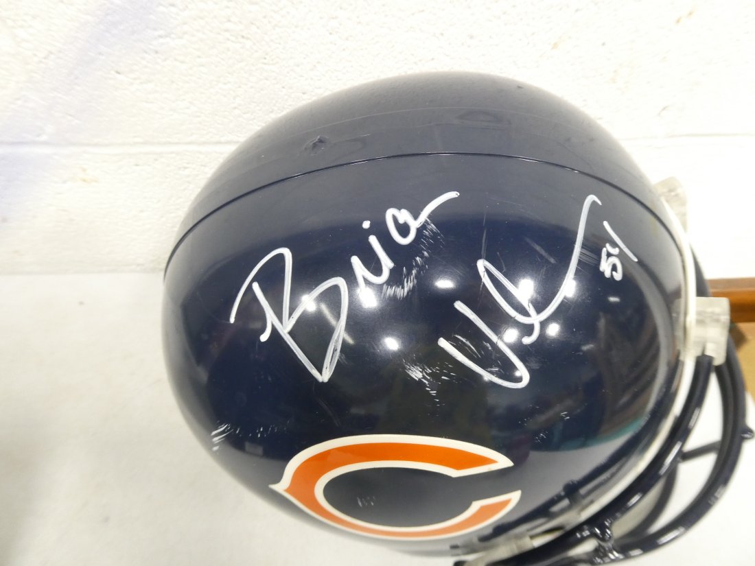 Brian Urlacher #54 Signed Full Size Replica Helmet - No COA (1 of 5)