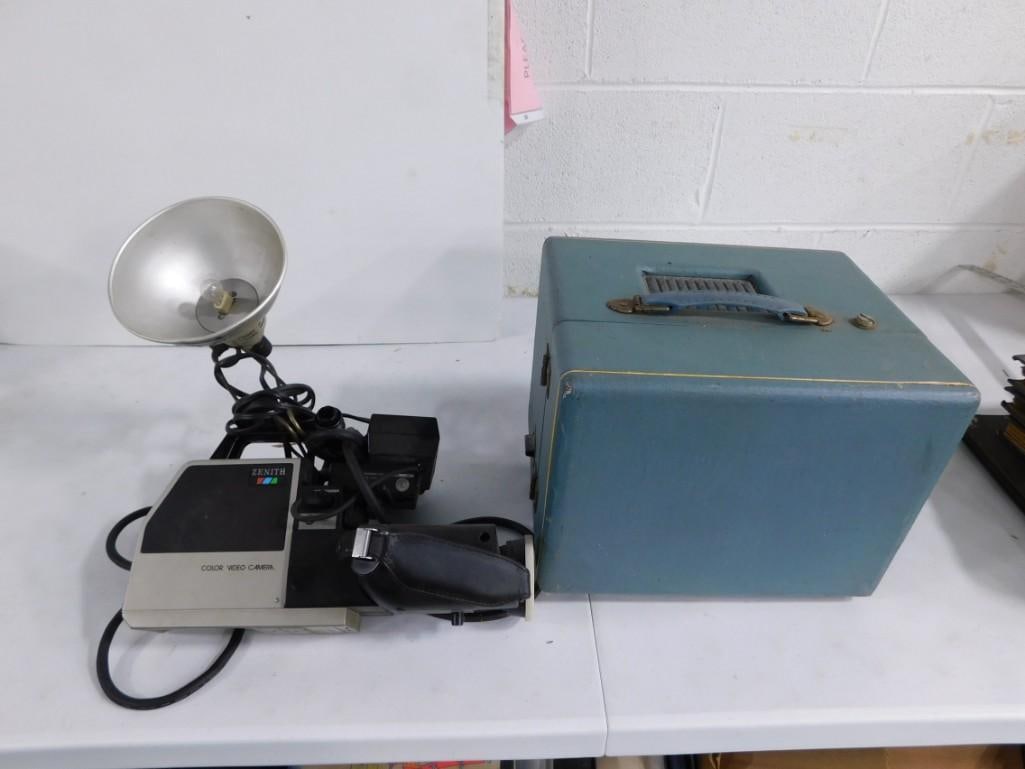 Vintage Golde Projector and Zenith Color Video Camera (1 of 6)