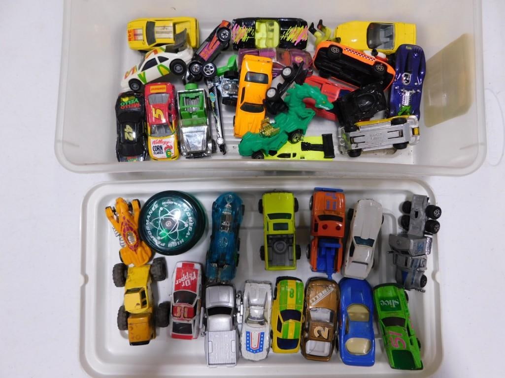 Lot of Toy Cars incl Hot Wheels, etc.  Includes Die Cast, Pirelli, Slice, etc (1 of 6)