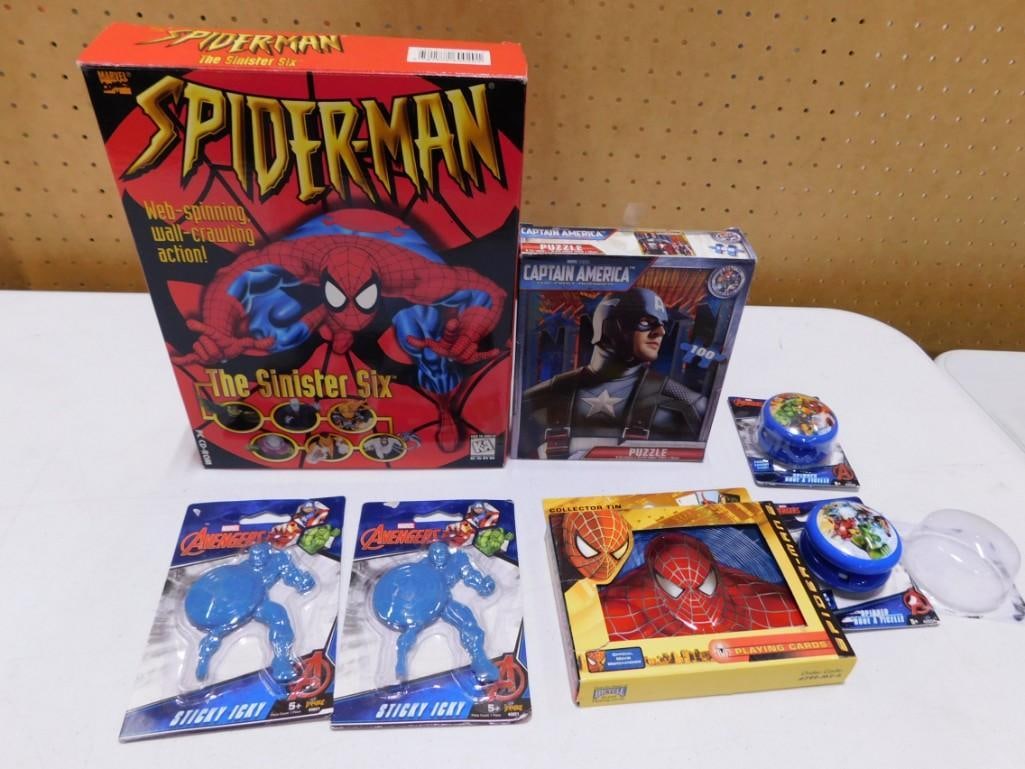 Spider-Man, Avengers, Captain America Lot (1 of 3)