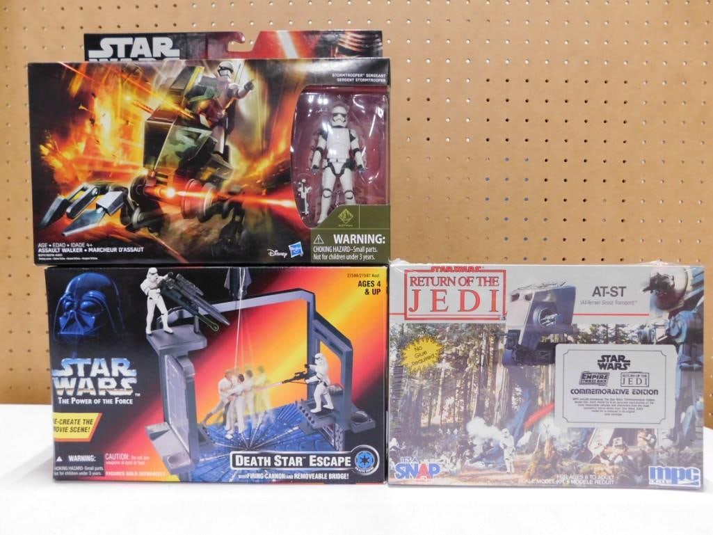Star Wars Lot incl Return of the Jedi AT-ST Model Kit New and Sealed, Death Star (1 of 6)