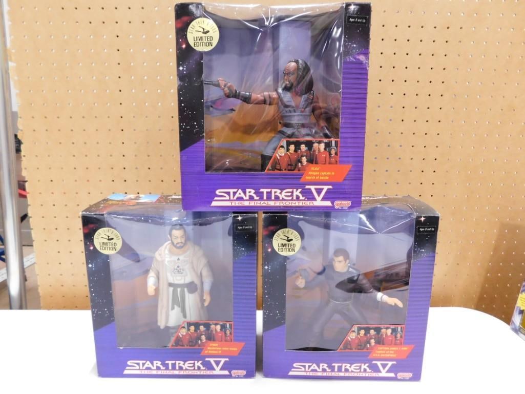 3 Star Trek V Galoob Limited Edtion Action Figures 1989 New Old Stock (1 of 7)