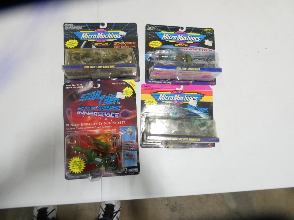 Star Trek Toys New in Package incl 3 Micro Machines Space and a Star Trek The Next Generation Inners (1 of 5)