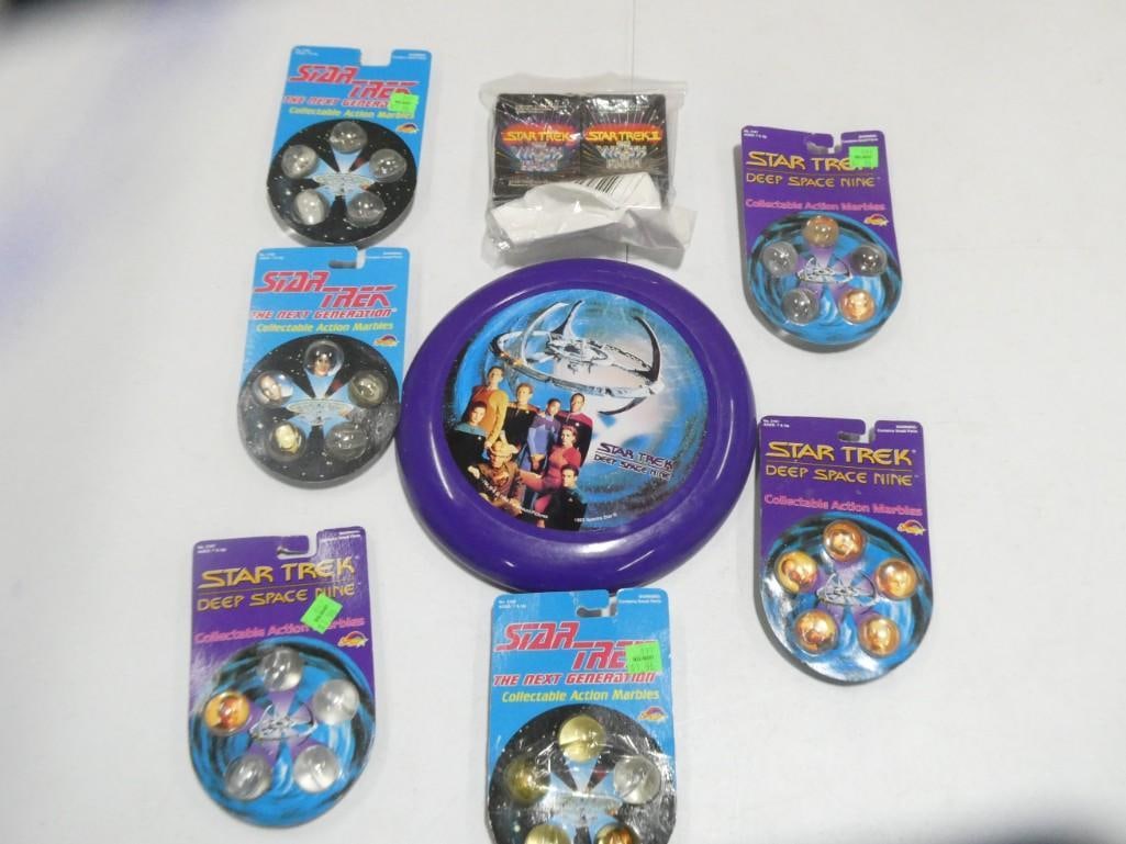 Star Trek Collectibles incl Star Trek Deep Space Nine Marbles, Star Trek The Next Generation (1 of 5)