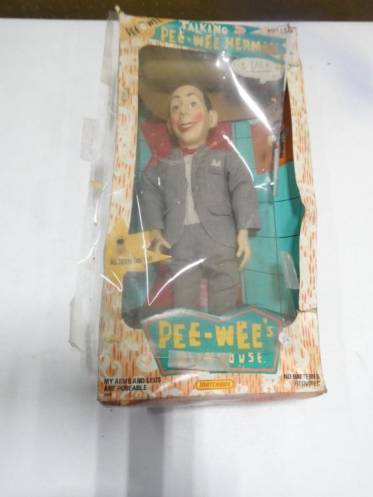 Talking Pee-Wee Herman Pee-Wee's Playhouse in Original Box (1 of 3)