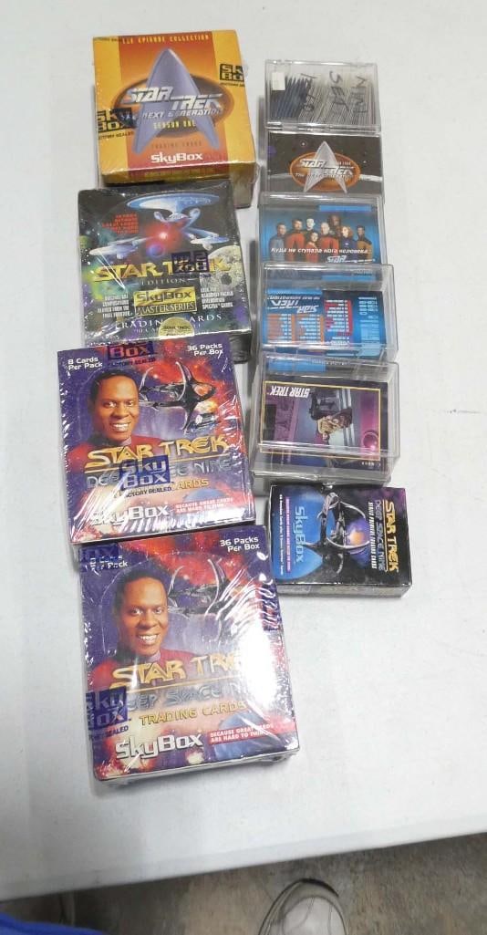 Lot of Star Trek Collector Cards incl Many Still Sealed (1 of 5)