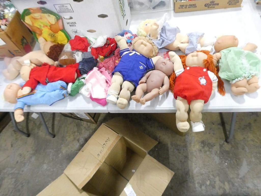Lot of Cabbage Patch Kids Dolls, Shoes, Clothes, etc. (1 of 7)
