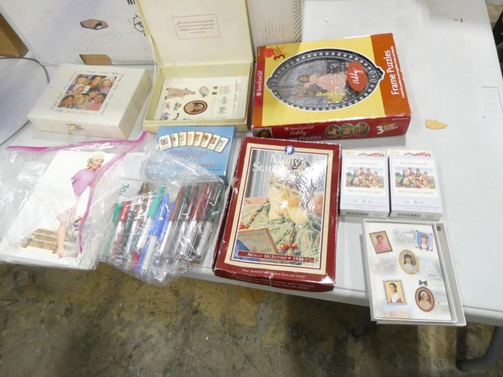 American Girl Doll Accessory Lot including Pens, Books, Puzzles, Stationary, etc. (1 of 9)