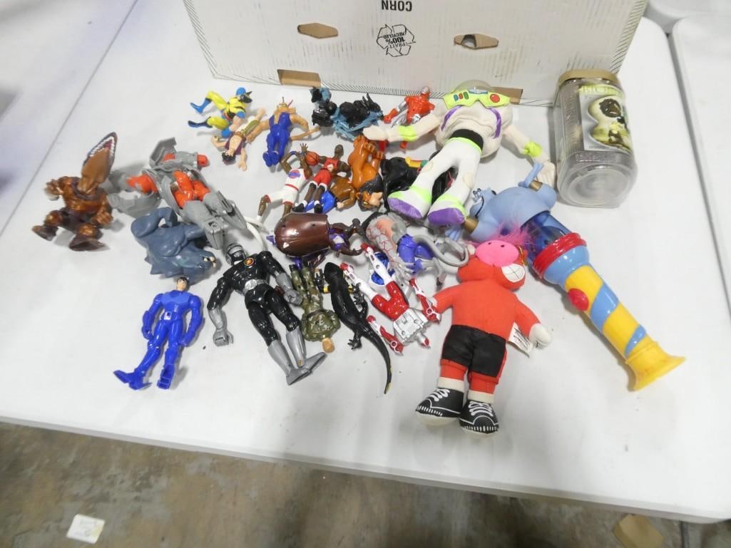 Large Action Figure / Toy Lot including Disney, Chicago Bulls, Starting Line Up, etc. (1 of 6)
