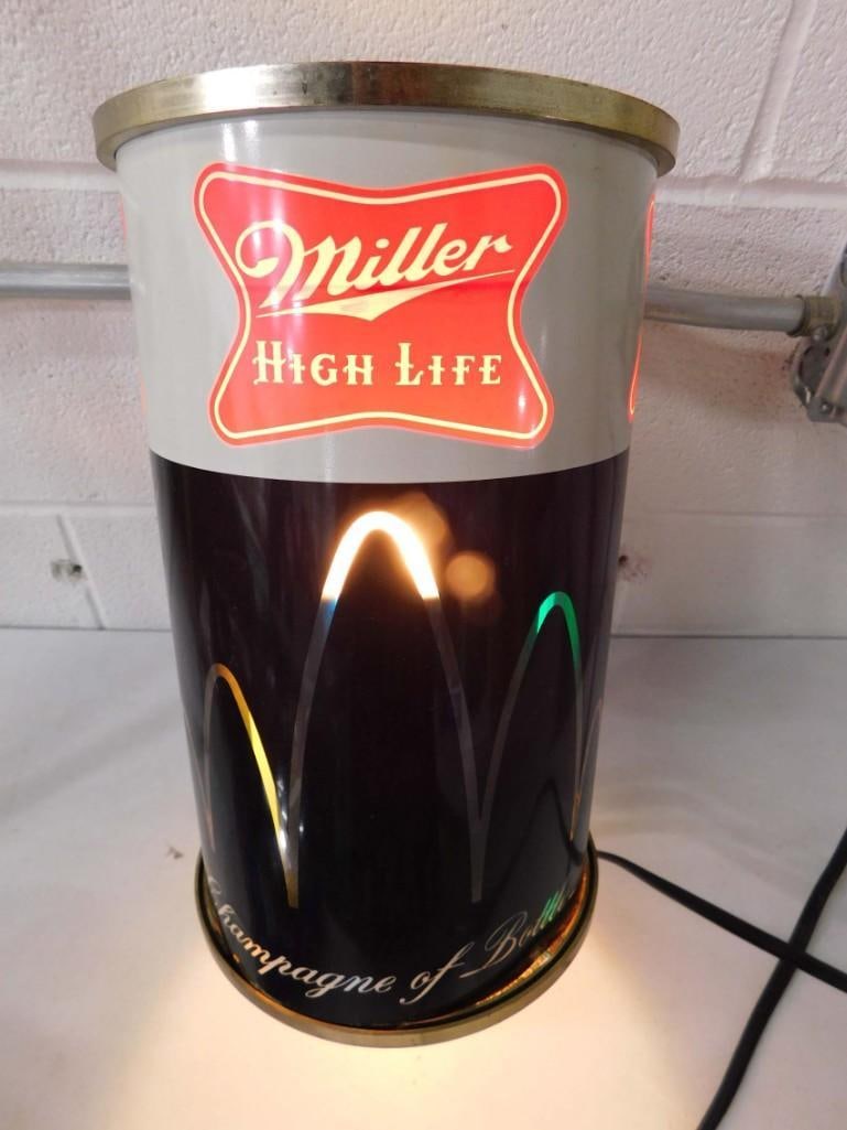 Vintage Miller High Life Bouncing Ball Sconce or Light The Champagne of Bottle Beer Works (1 of 6)