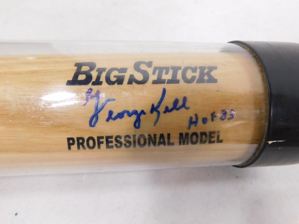 George Kell Signed Baseball Bat - Hall of Fame 1983 (1 of 5)