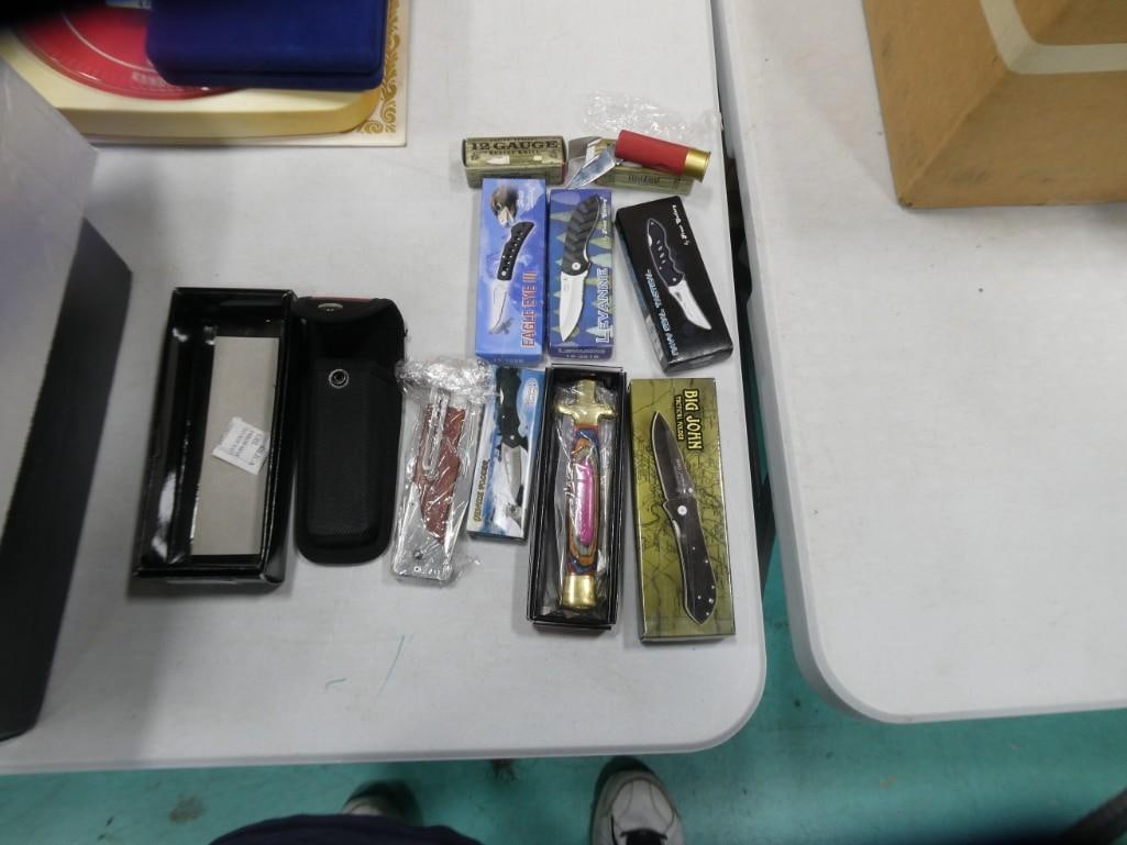 Lot of Knives New in Package incl Pocket Knives, etc (1 of 8)