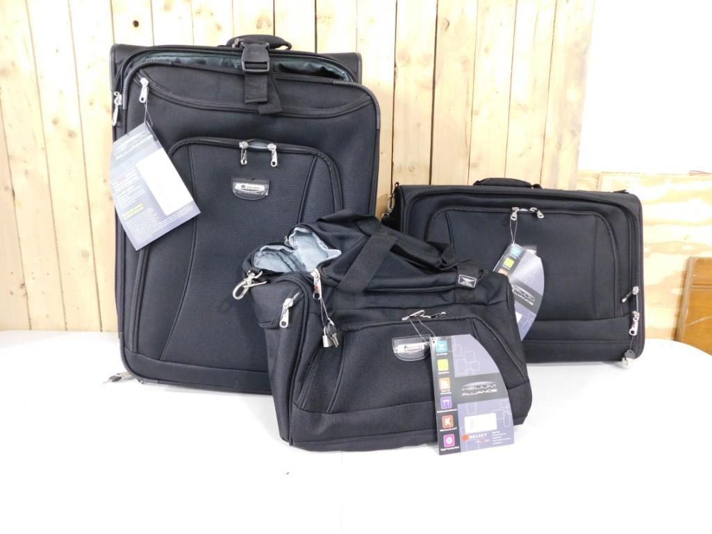 New in Package Delsey 3 Piece Luggage Set (1 of 7)