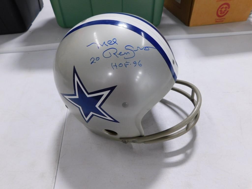Mel Renfro Signed Helmet - 1996 Hall of Fame (1 of 6)
