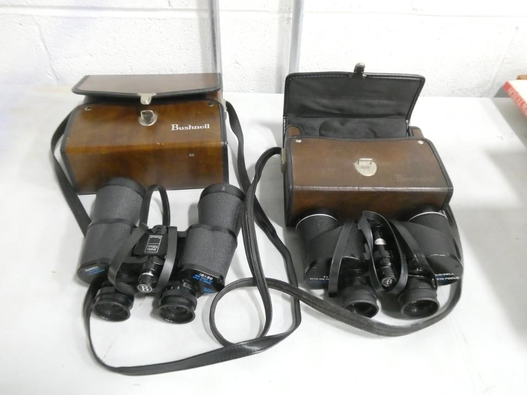 2 Pr of Binoculars with Cases incl Bushnell (1 of 8)