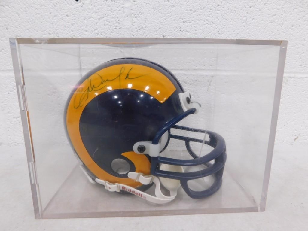 Rams Mini Helmet Signed Eric Dickerson NO COA (1 of 3)