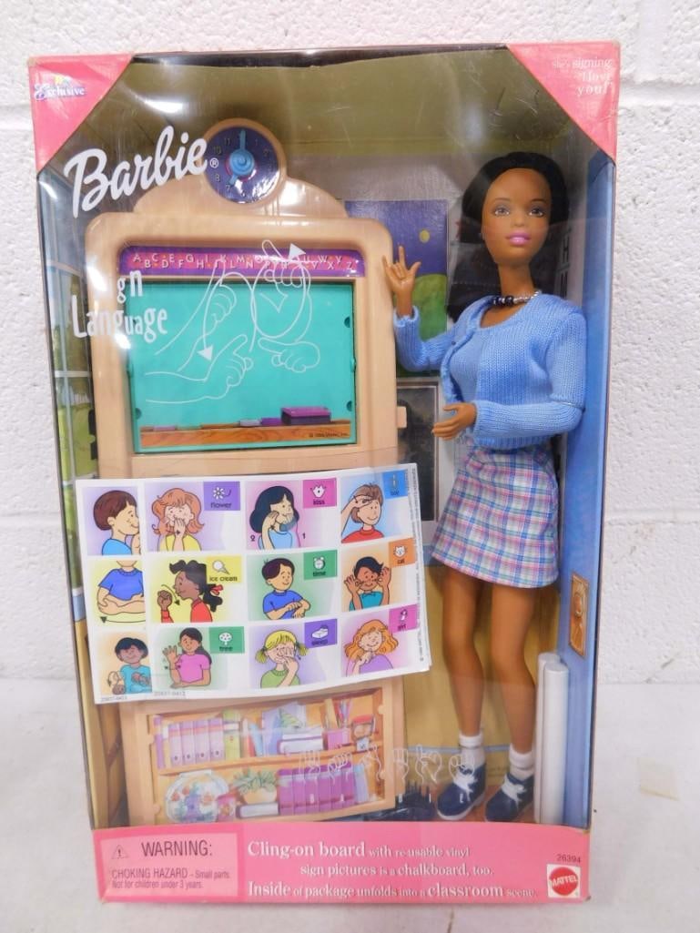 Vtg 1999 Sign Language African American Barbie TRU Exclusive NIB (1 of 4)
