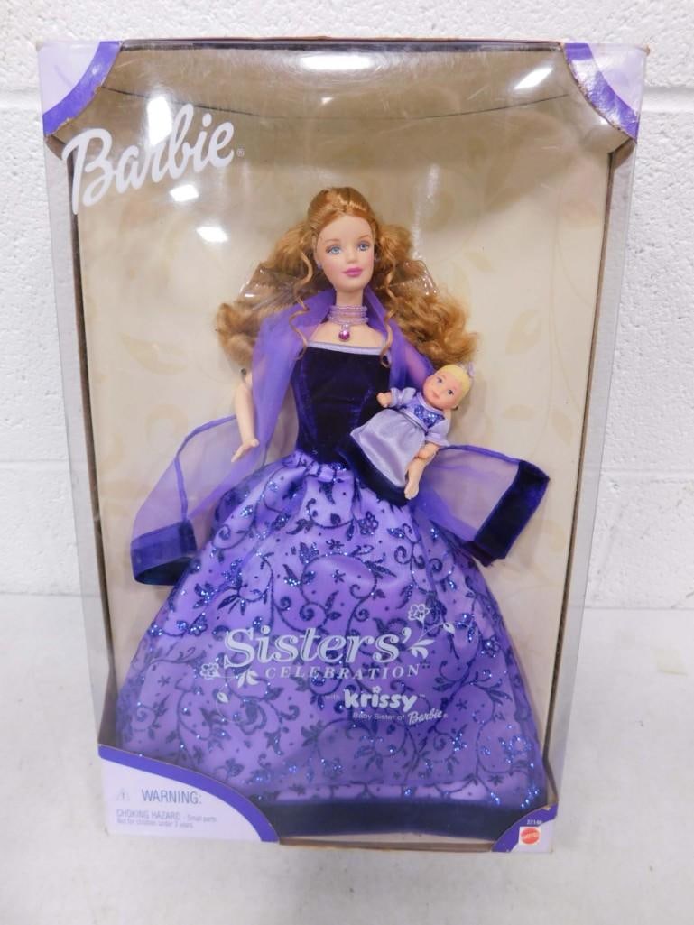 Sisters Celebration Barbie with Krissy Dolls NIB: Barbie and baby sister Krissy dolls New in Box