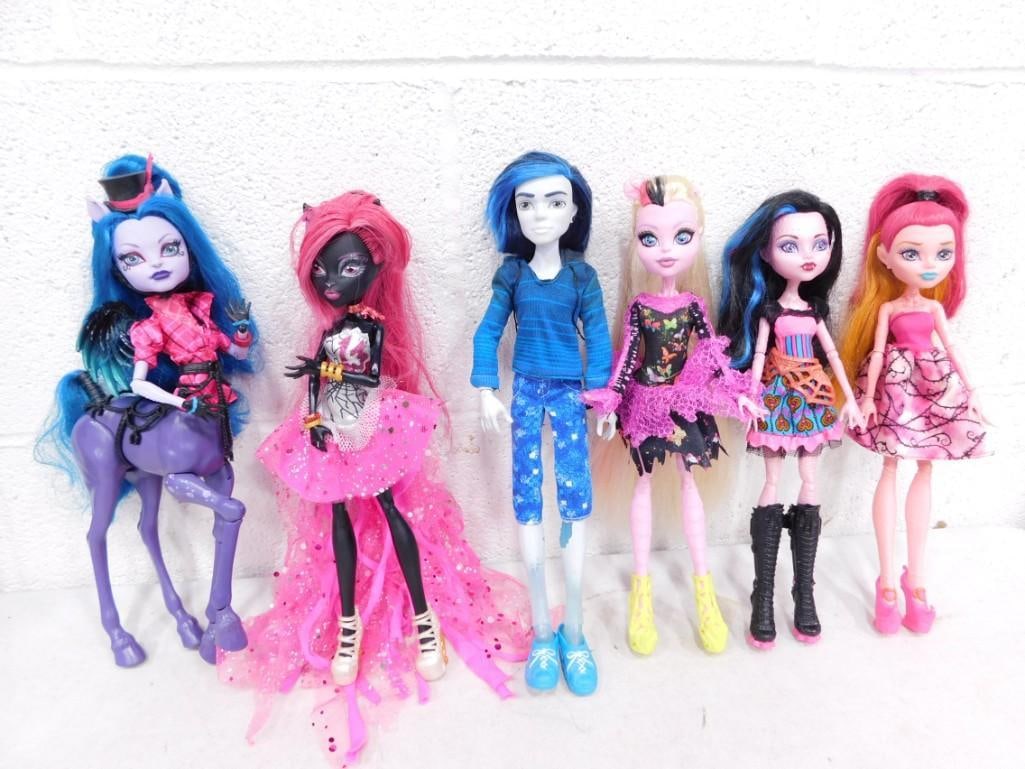6 Monster High Avea Trotter, Catty Noir, Invisi Billy, etc Dolls Lot (1 of 9)