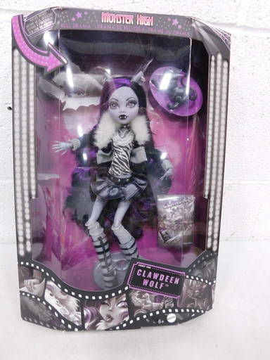 Monster High Clawdeen Wolf Doll with Crescent First Edition Mattel