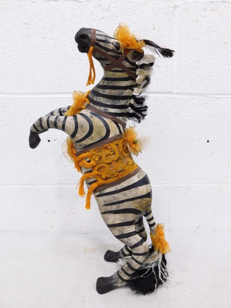 Bethany Lowe Halloween Circus Big Top CarnEvil Zebra Designed by Vergie Lightfoot. (1 of 5)