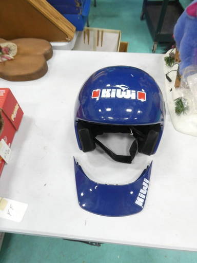 Kiwi Blue Motorcycle Helmet Size Xl