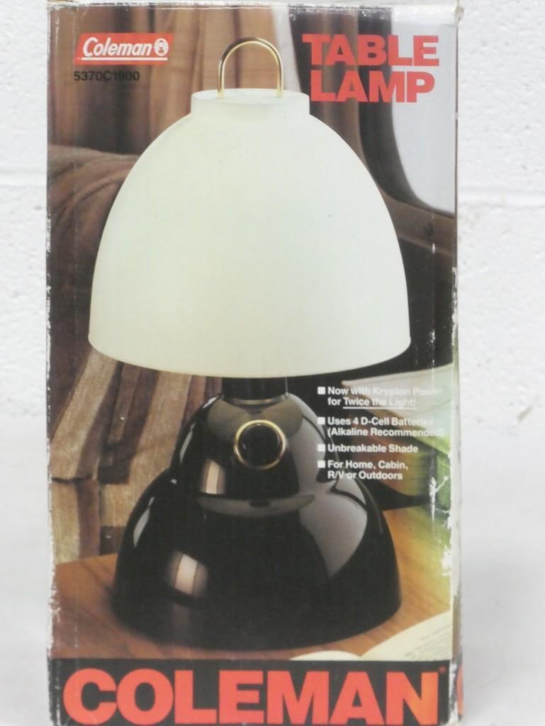 Coleman Table Lamp New in Open Box (1 of 5)