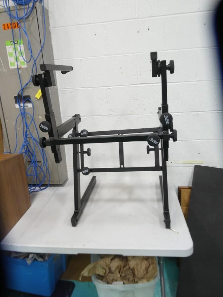 On-Stage Folding Z Keyboard Stand with 2nd Tier (1 of 4)