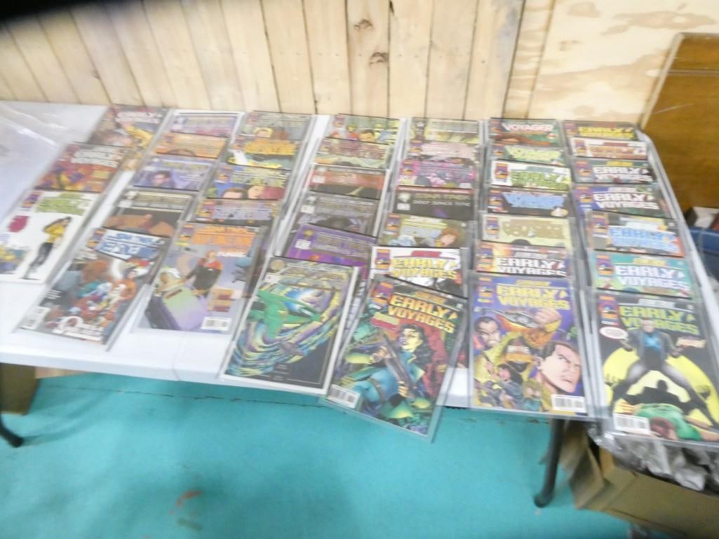 Lot of Star Trek Comics incl Early Voyages, Deep Space Nine, Voyager Splashdown, etc (1 of 7)