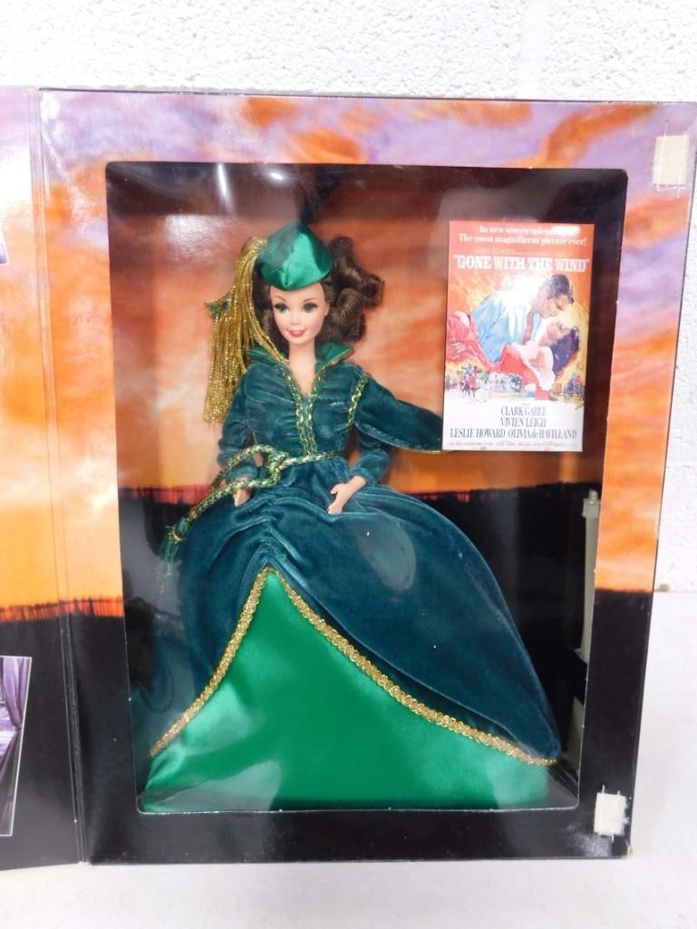 Hollywood Legends Scarlett Gone With the Wind GWTW Barbie Doll NIB (1 of 4)