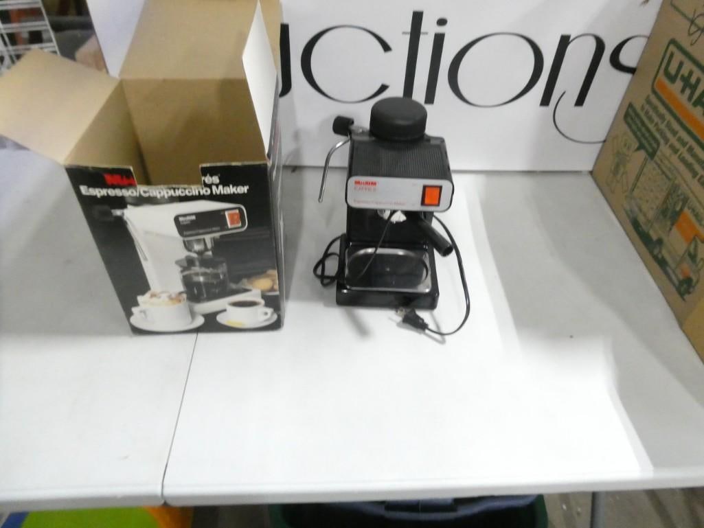 Maxim express hot sale espresso cappuccino maker