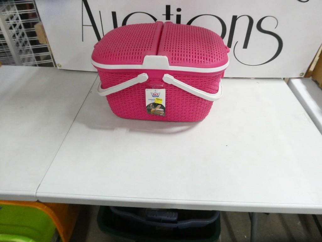 Pink Picnic Basket - Summer is just around the corner (1 of 7)