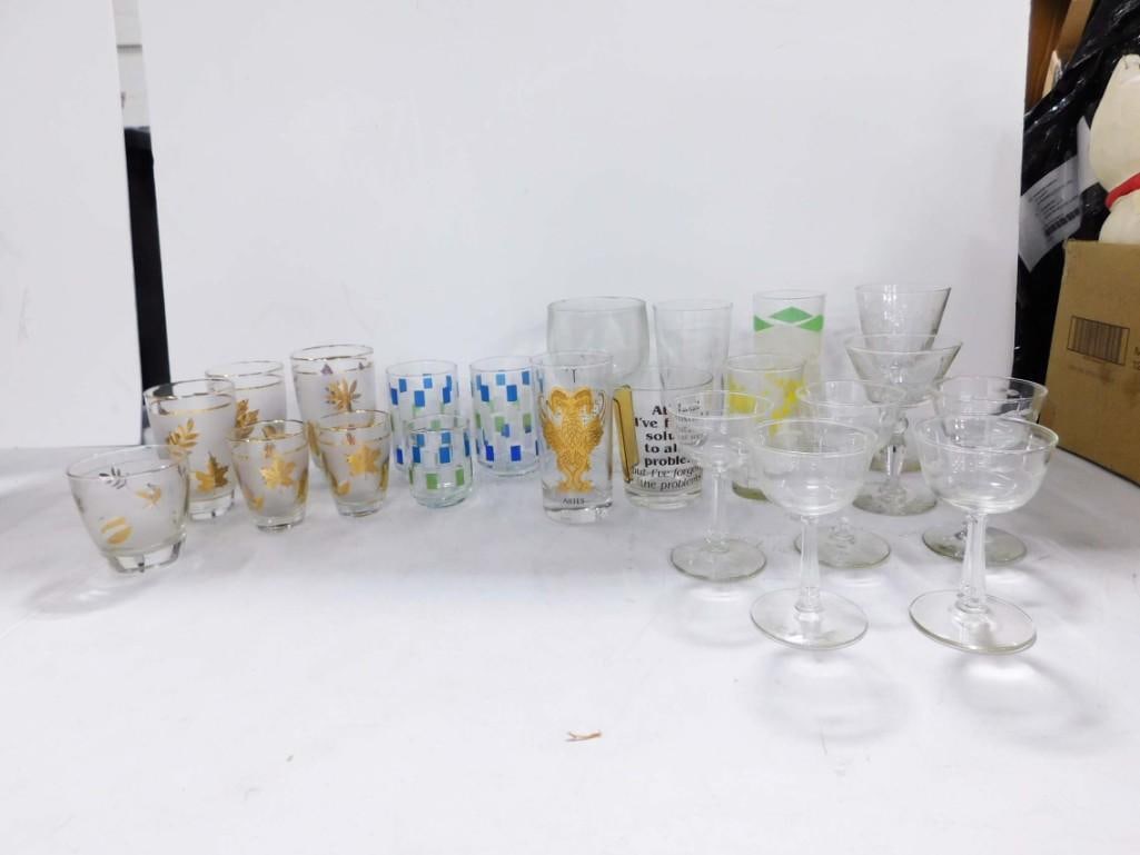 Drinkware incl MCM Tumblers, Glasses, Barware, Stemware, etc (1 of 6)