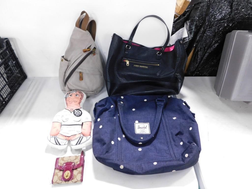 Lot of Purses and a Novelty Voodoo Doll (1 of 9)