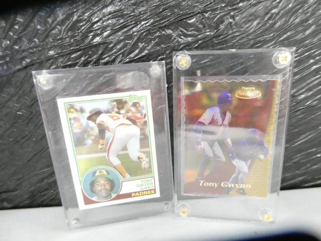 Pair of Tony Gwynn Baseball Cards including Topps Rookie (1 of 5)
