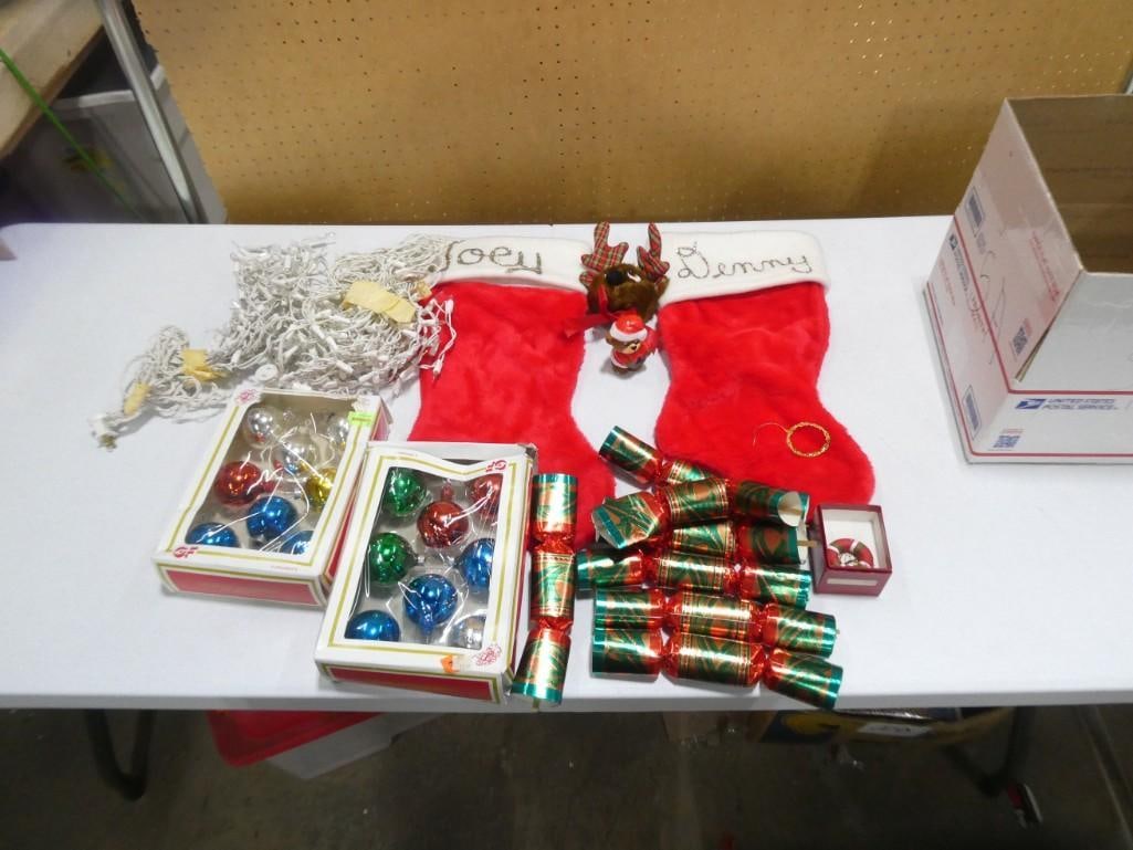 Christmas Decorations incl Ornaments, Lights, etc (1 of 7)