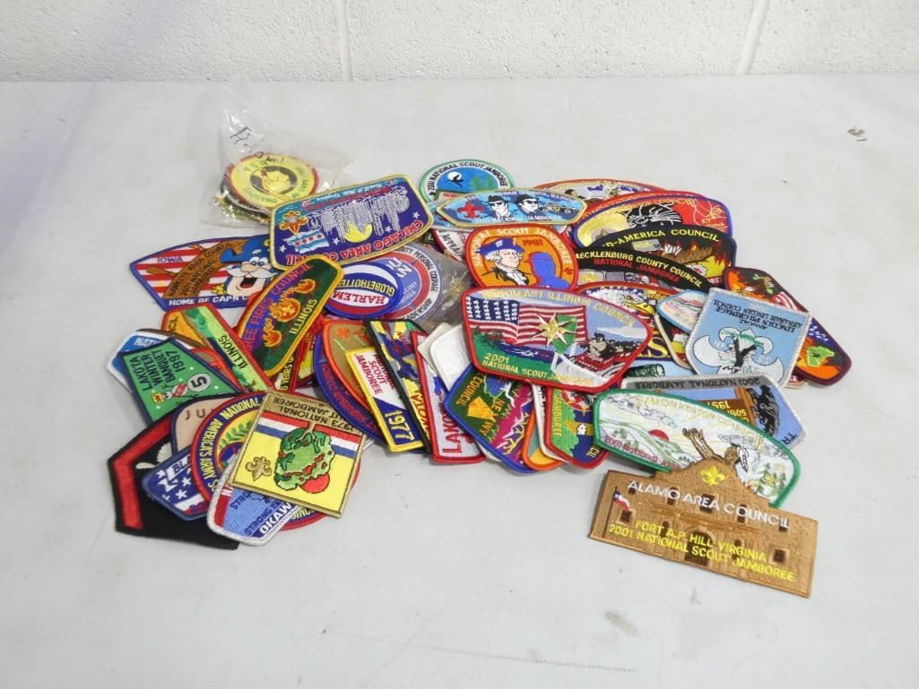 Lot of Embroidered Patches: Lot of Embroidered Patches