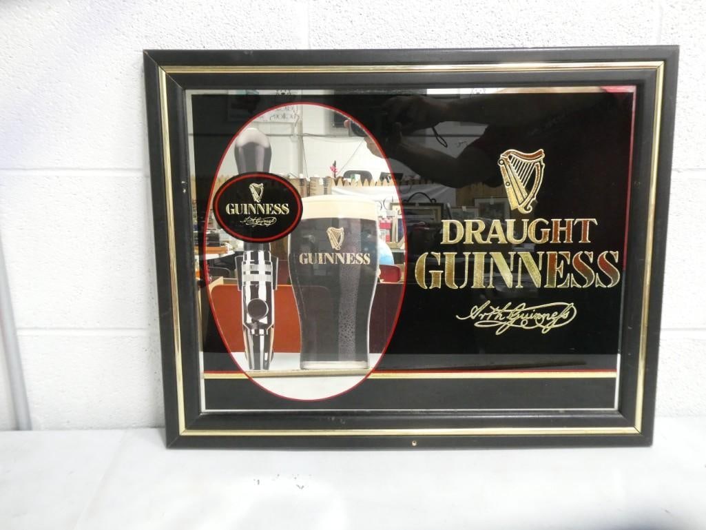 Guinness Framed Advertising Bar Mirror (1 of 7)