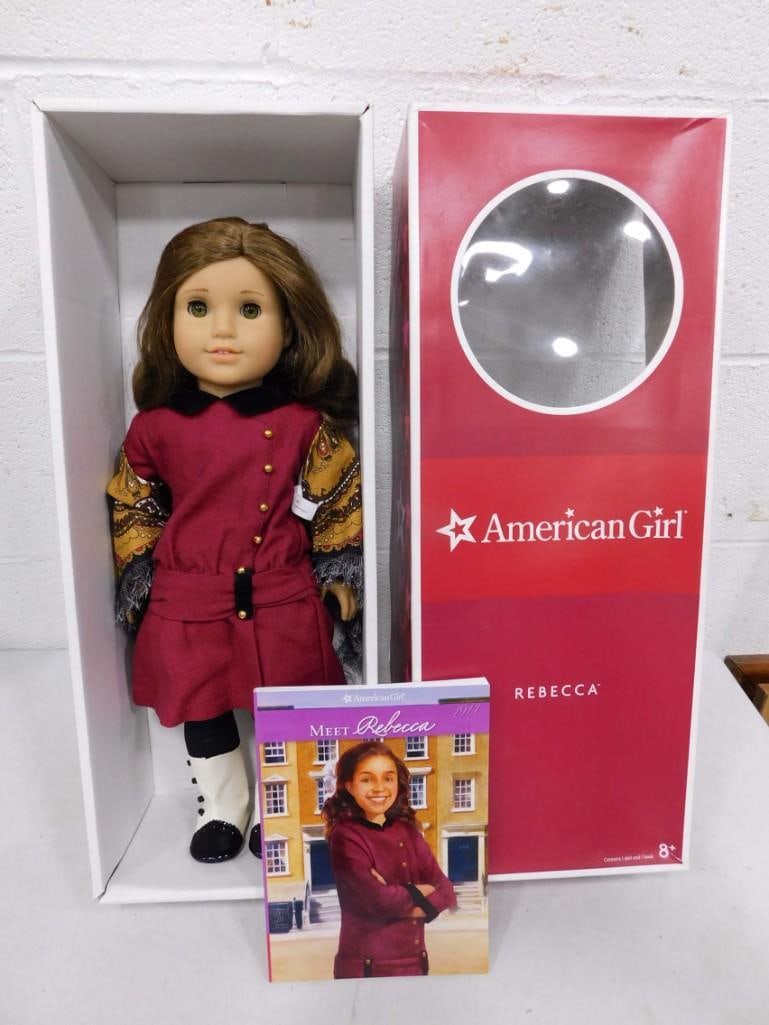 American Girl Rebecca Rubin 1st Edition Historical 18" Doll w/ Book & Box (1 of 9)