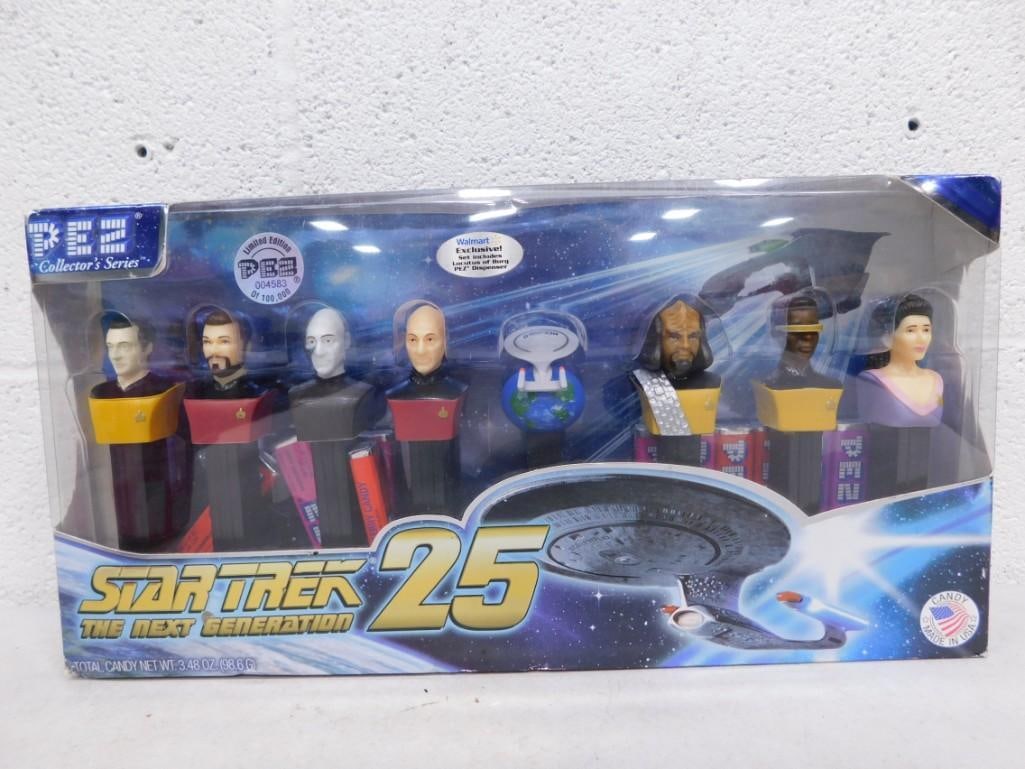 Star Trek the Next Generation 25 Pez Collector's Series New in Package: Star Trek the Next Generation 25 Pez Collector's Series New in Package