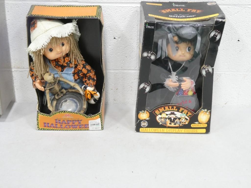 2 Animated Halloween Dolls or Figures Battery Operated (1 of 3)