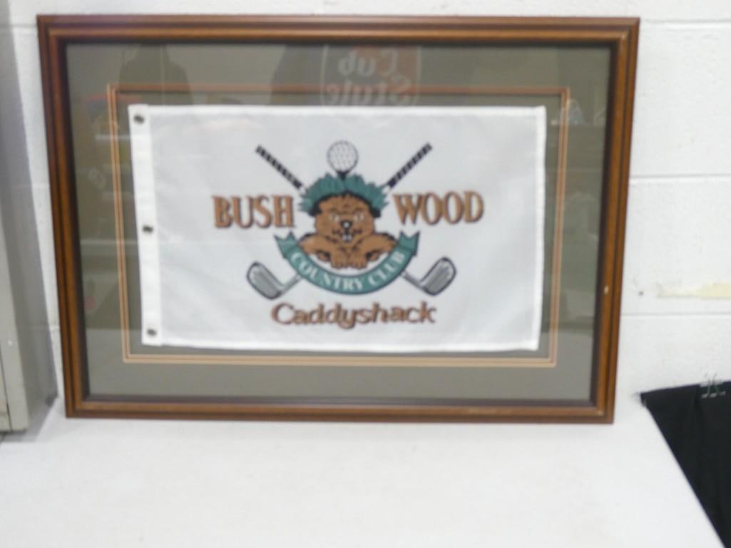 Bush Wood Caddyshack Framed Banner 22"x30" (1 of 4)
