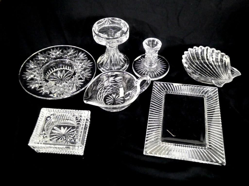 Lot of assorted Waterford Crystal pieces (1 of 10)